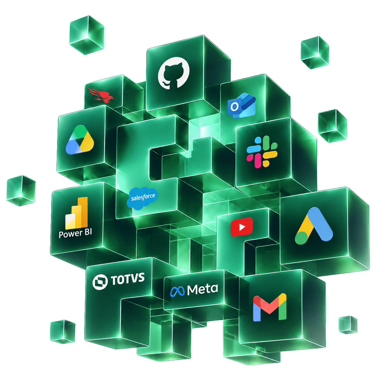 AI Agent connected to your business apps